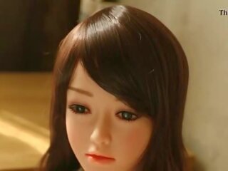 ก้น ด้วย lifelike ผมสีบรูเนท สกปรก หนัง ตุ๊กตา - quick ก้น น้ำแตก