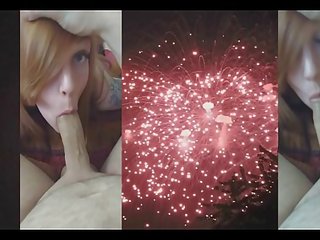 4th Of July dirty video Celebration Face Fuck And Creampie